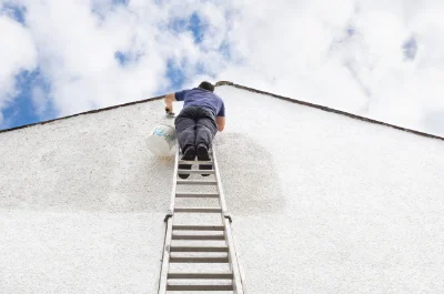 Peinture extérieure à Peaugres — façades et ravalement
